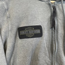 Load image into Gallery viewer, Harley Davidson Zip-Up Faded Hoodie Sweatshirt
