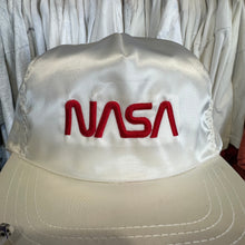 Load image into Gallery viewer, NASA Satin White Hat
