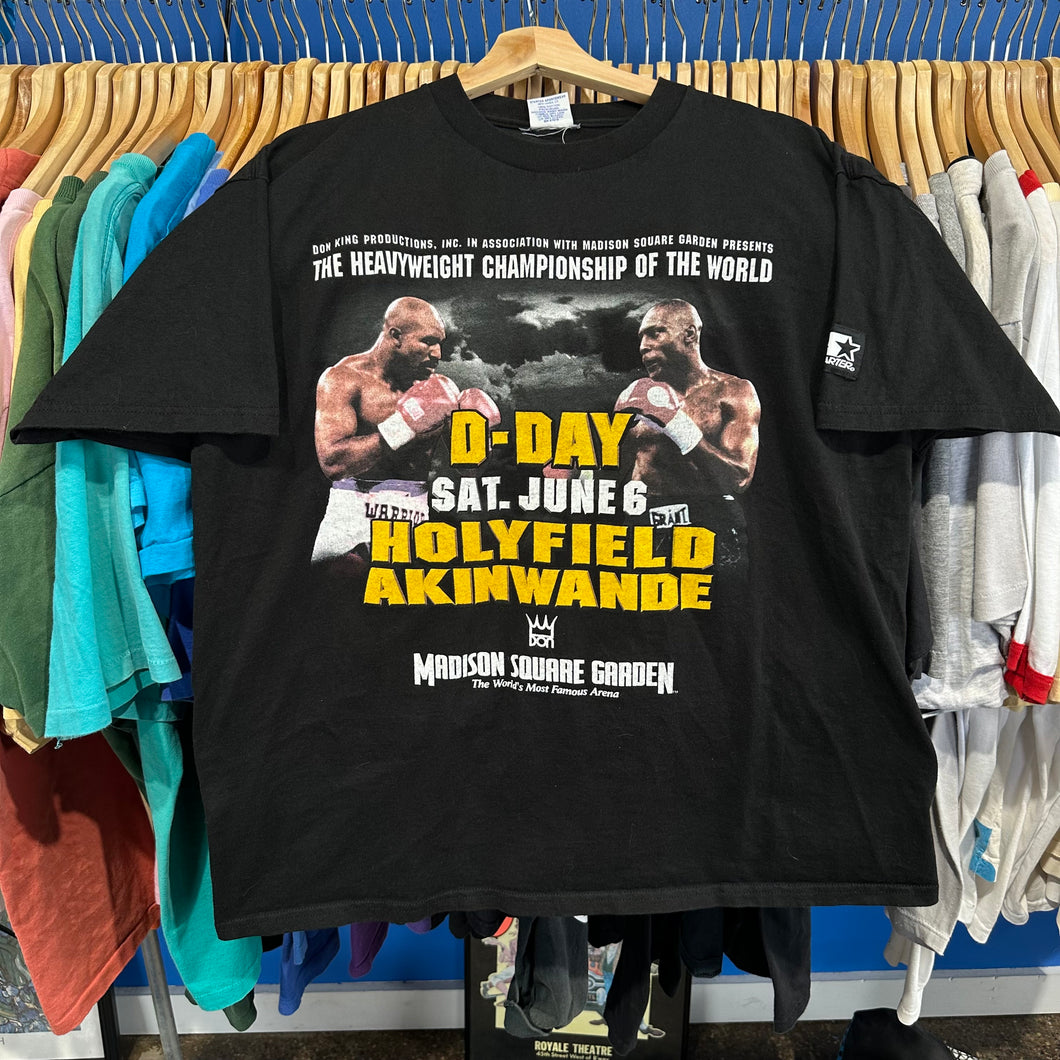 Holyfield vs. Akinwande Boxing T-Shirt