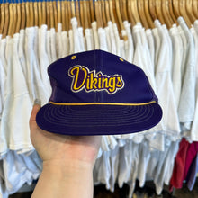 Load image into Gallery viewer, Vikings Spellout Hat
