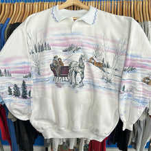 Load image into Gallery viewer, Sleigh Ride Scene AOP Grandma Sweatshirt
