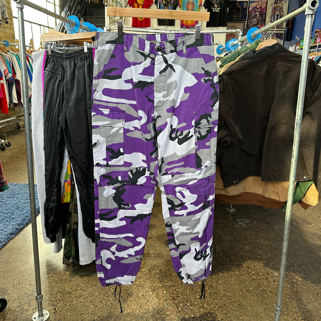 Purple Camo Pants