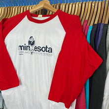 Load image into Gallery viewer, Minnesota Land of Weirdos Baseball Style 3/4 Sleeve T-Shirt
