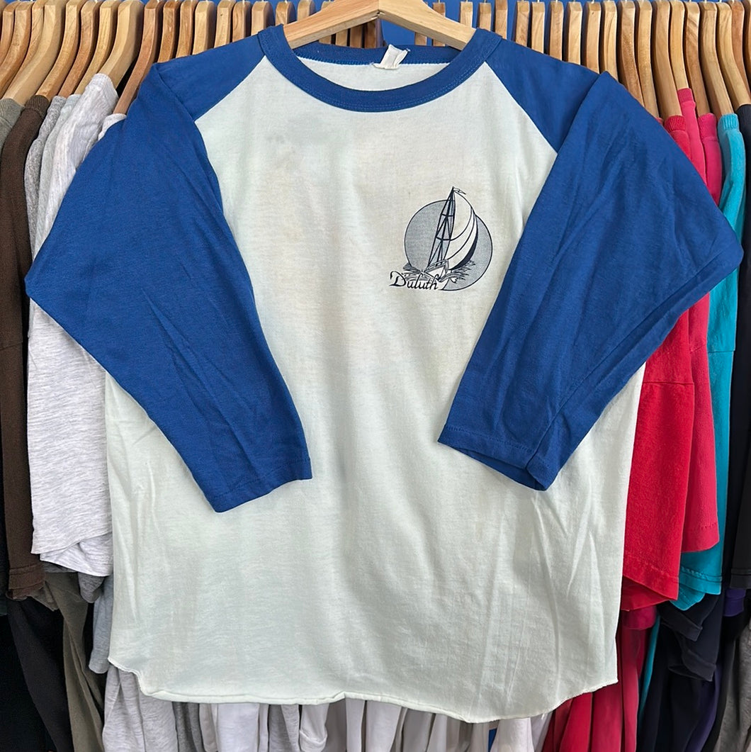 Duluth Sailing Baseball Style 3/4 Sleeve T-Shirt