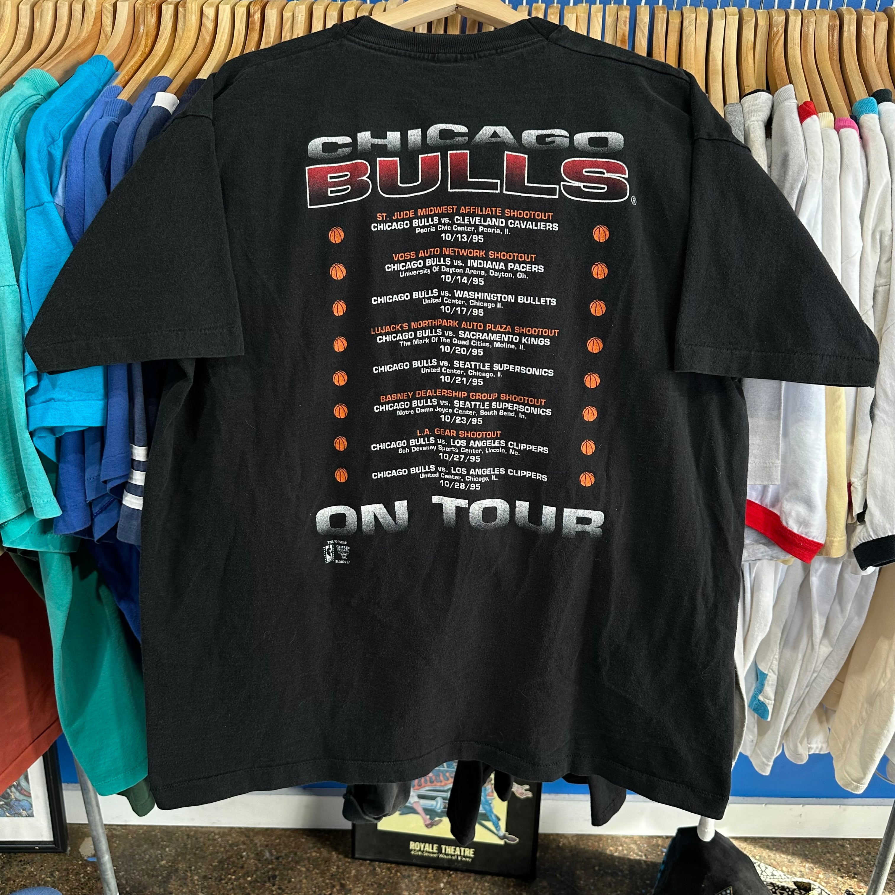 Chicago Bulls Preseason Tour T-Shirt
