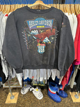 Load image into Gallery viewer, Harley Davidson Born in the USA Crewneck Sweatshirt
