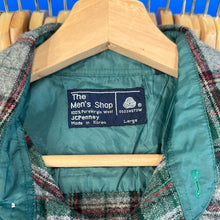 Load image into Gallery viewer, Menshop Wool Plaid Button Up
