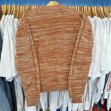 Load image into Gallery viewer, Burnt Orange Cableknit Sweater
