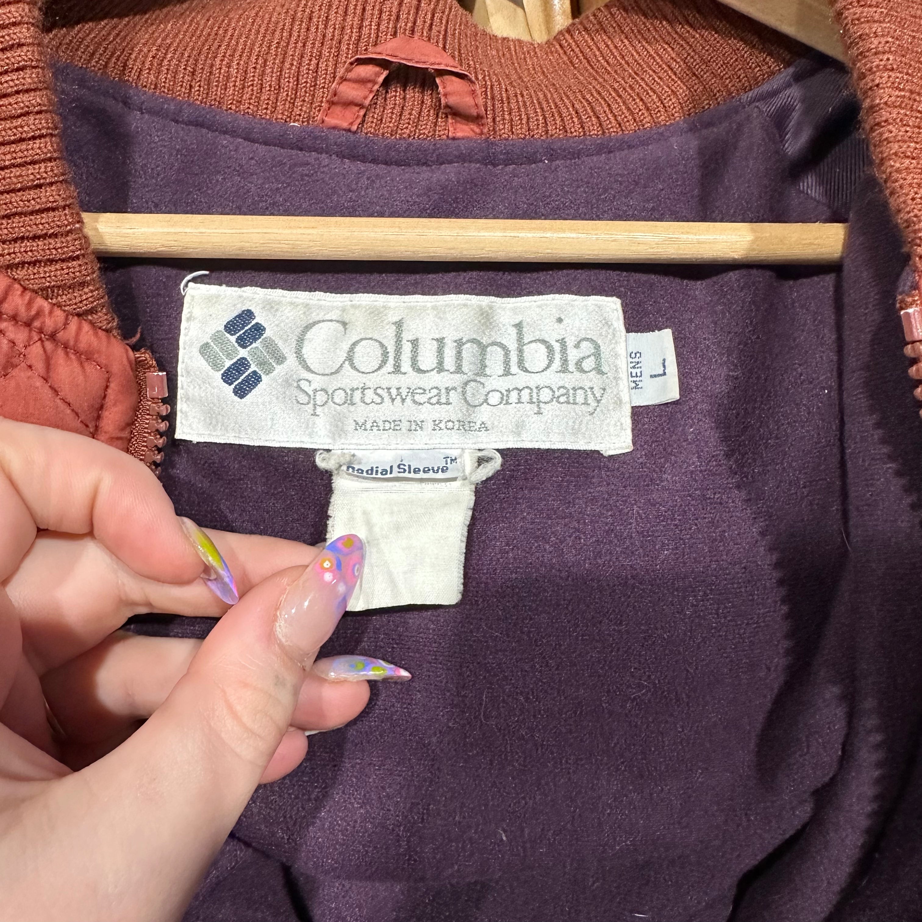 Quilted Columbia Jacket