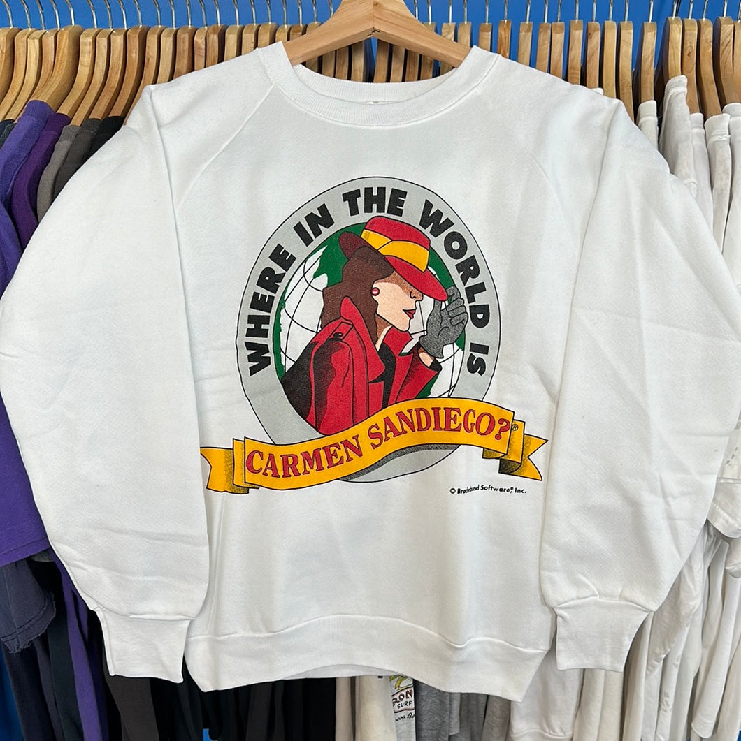 Carmen Sandiego Crewneck Sweatshirt