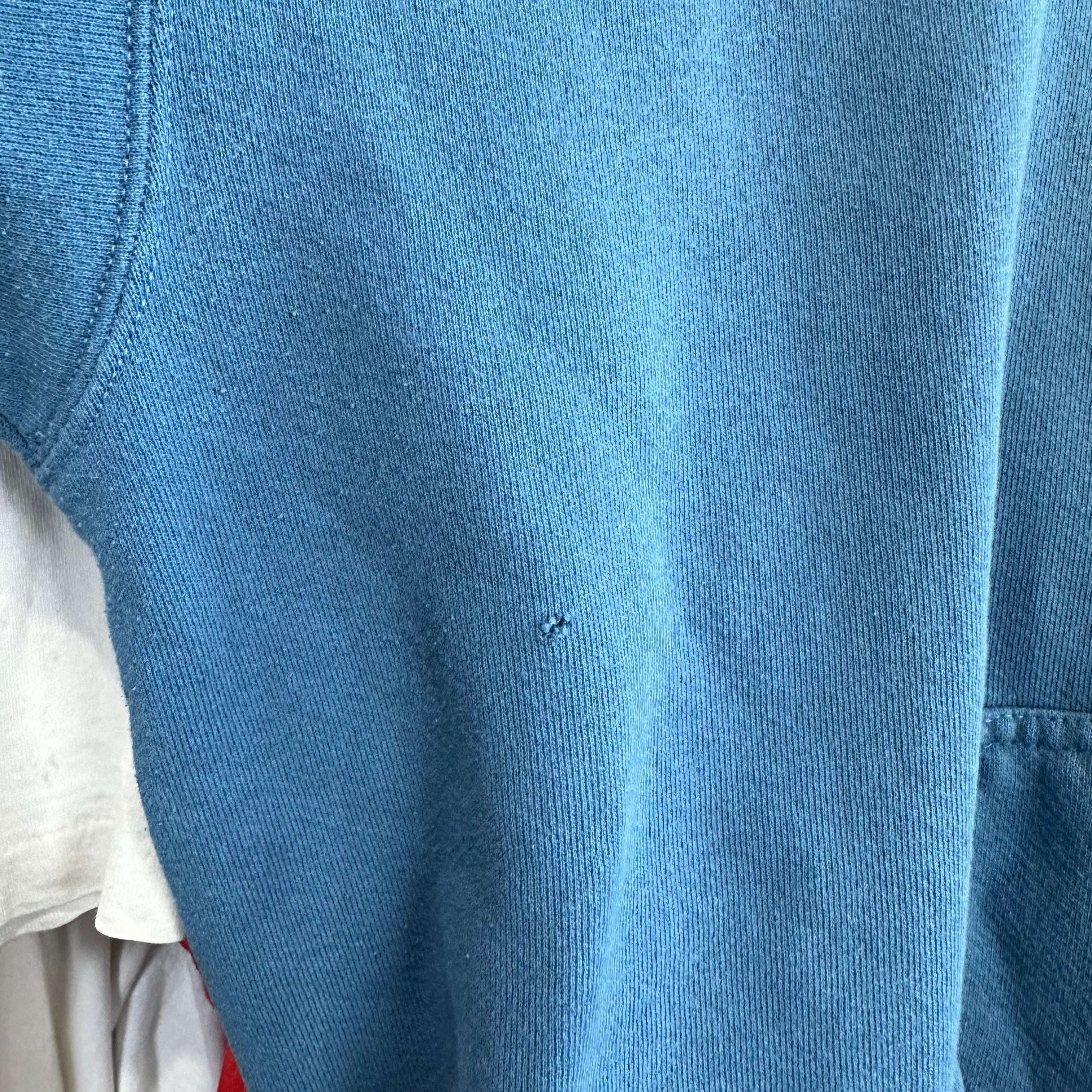 Light Blue Blank Nike Hoodie Sweatshirt