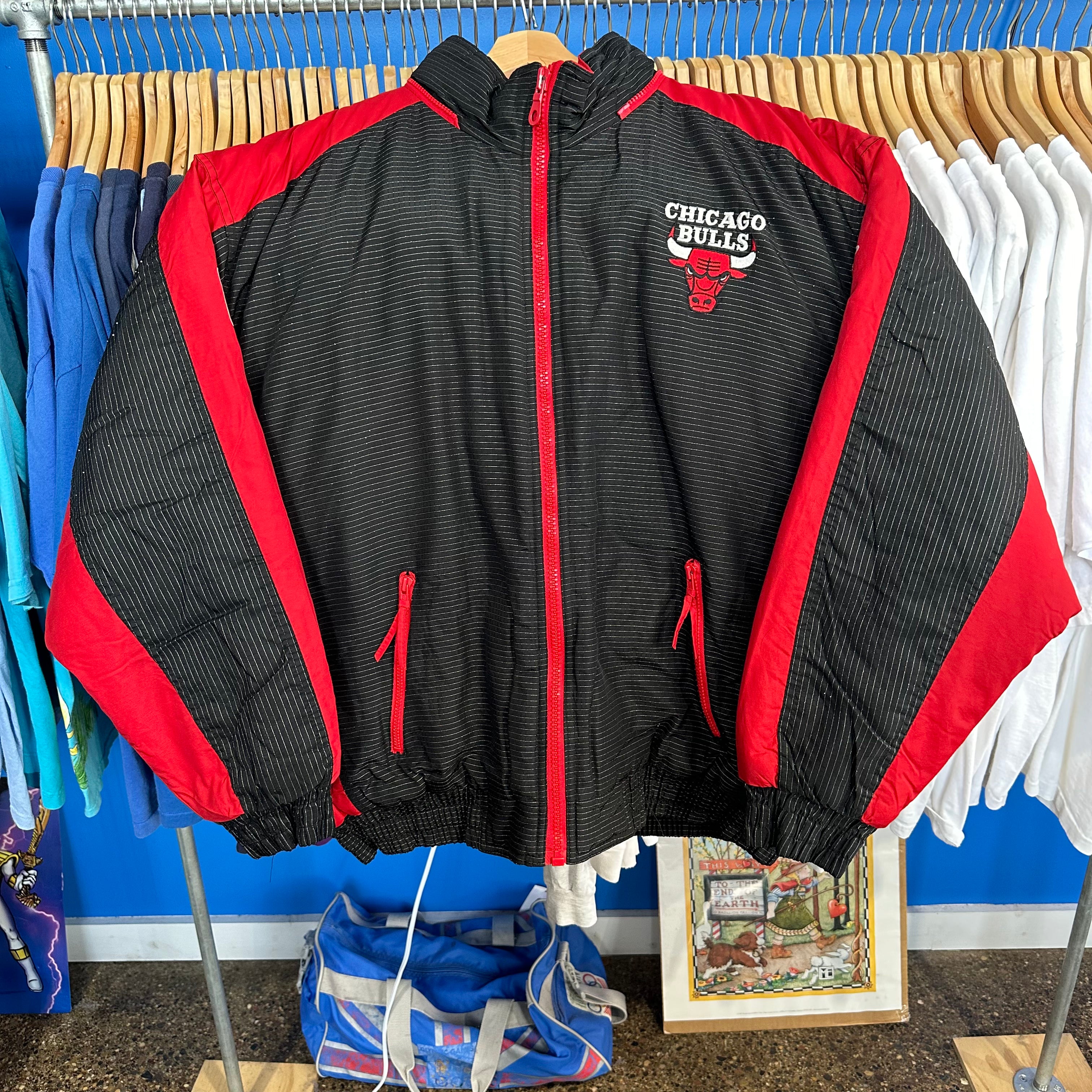 Chicago Bulls Logo Athletic Jacket