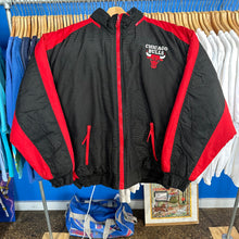Load image into Gallery viewer, Chicago Bulls Logo Athletic Jacket
