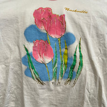 Load image into Gallery viewer, Nashville Flowers Ringer T-Shirt
