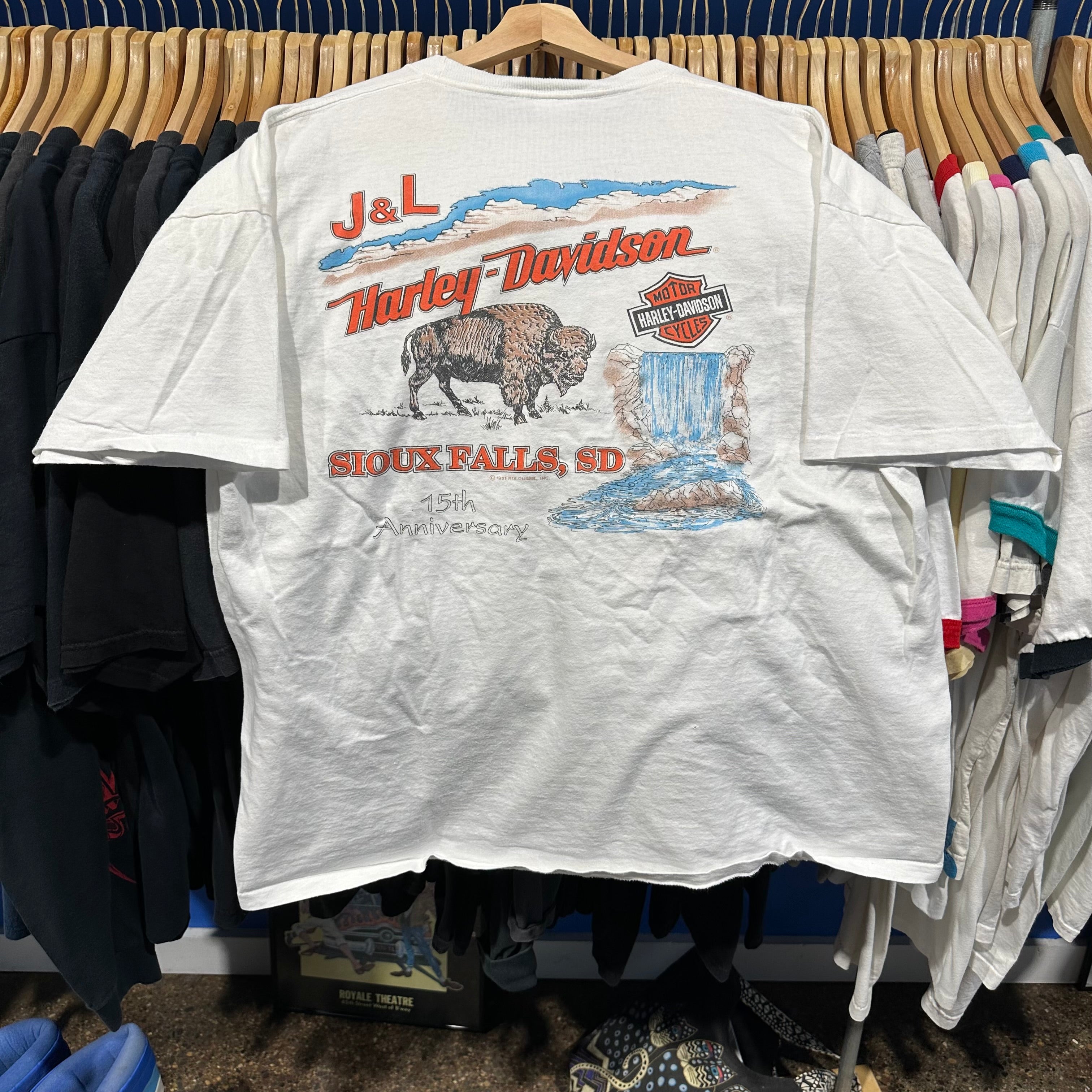 Harley Davidson Sturgis ‘91 Mt. Rushmore Sioux Falls, SD T-Shirt