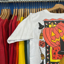 Load image into Gallery viewer, Pumpkin Witch Halloween Scene T-Shirt
