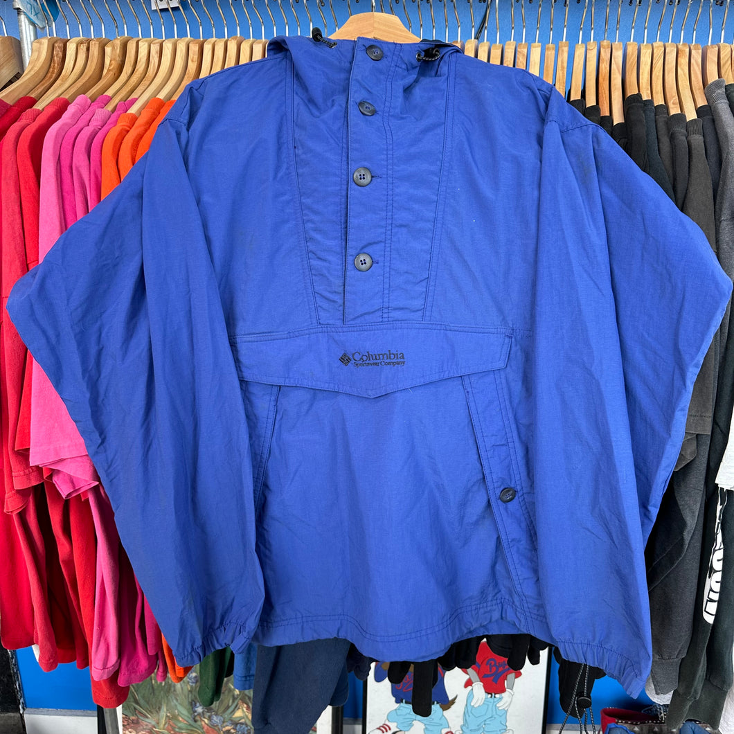 Columbia Blue Windbreaker Jacket