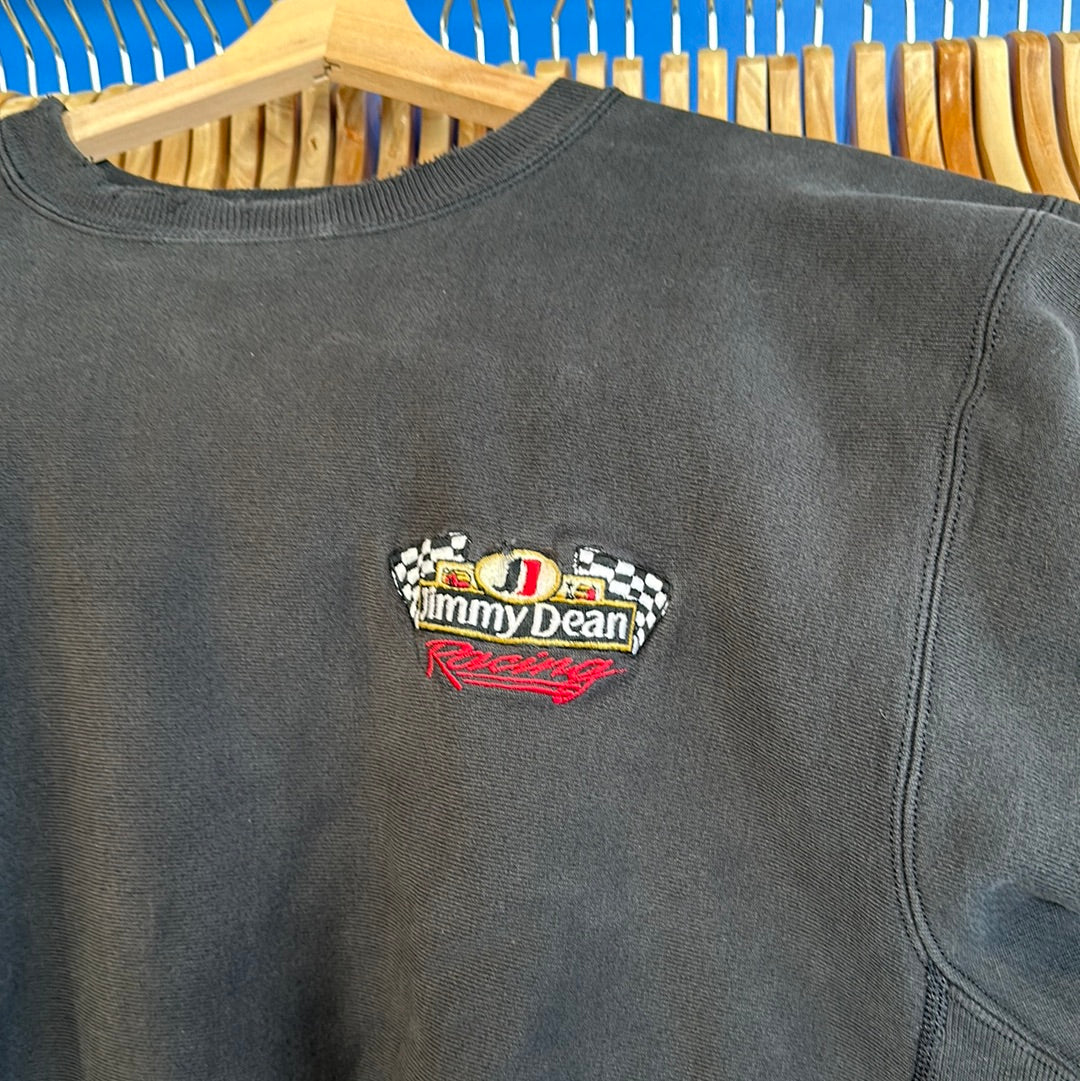 Jimmy Dean Racing Reverse Weave Crewneck Sweatshirt