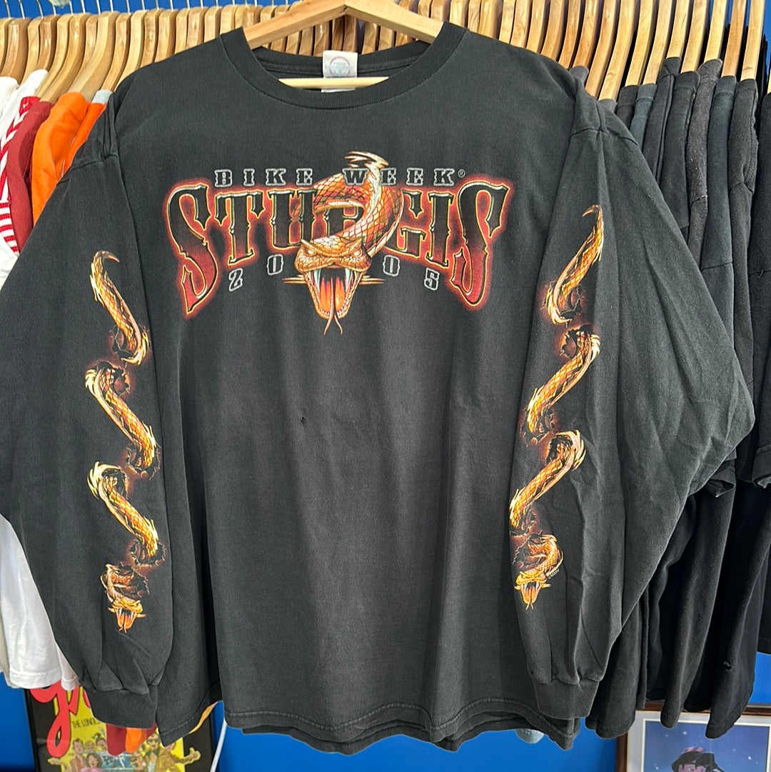 Sturgis Bike Week 04 Snake Long Sleeve T-Shirt