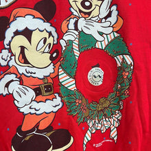 Load image into Gallery viewer, Mickey and Minnie Mouse Happy Holidays Crewneck Sweatshirt
