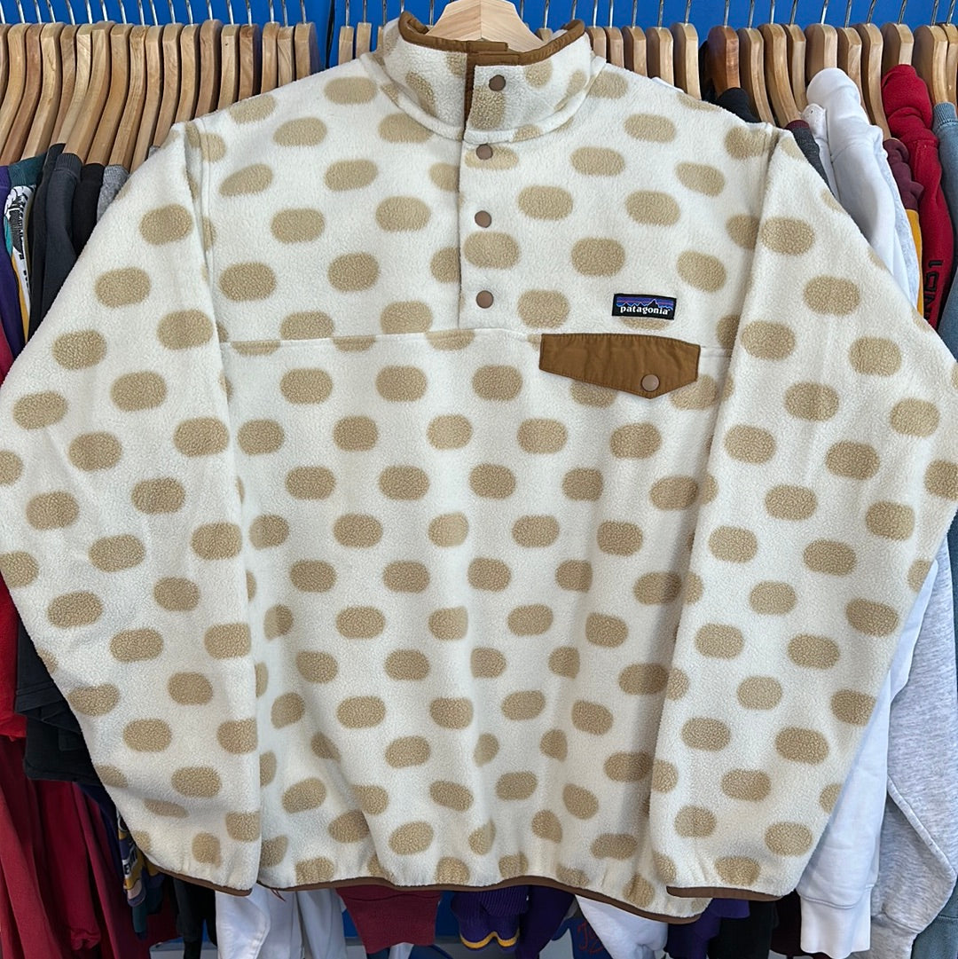 Patagonia Polka Dot Snap Fleece