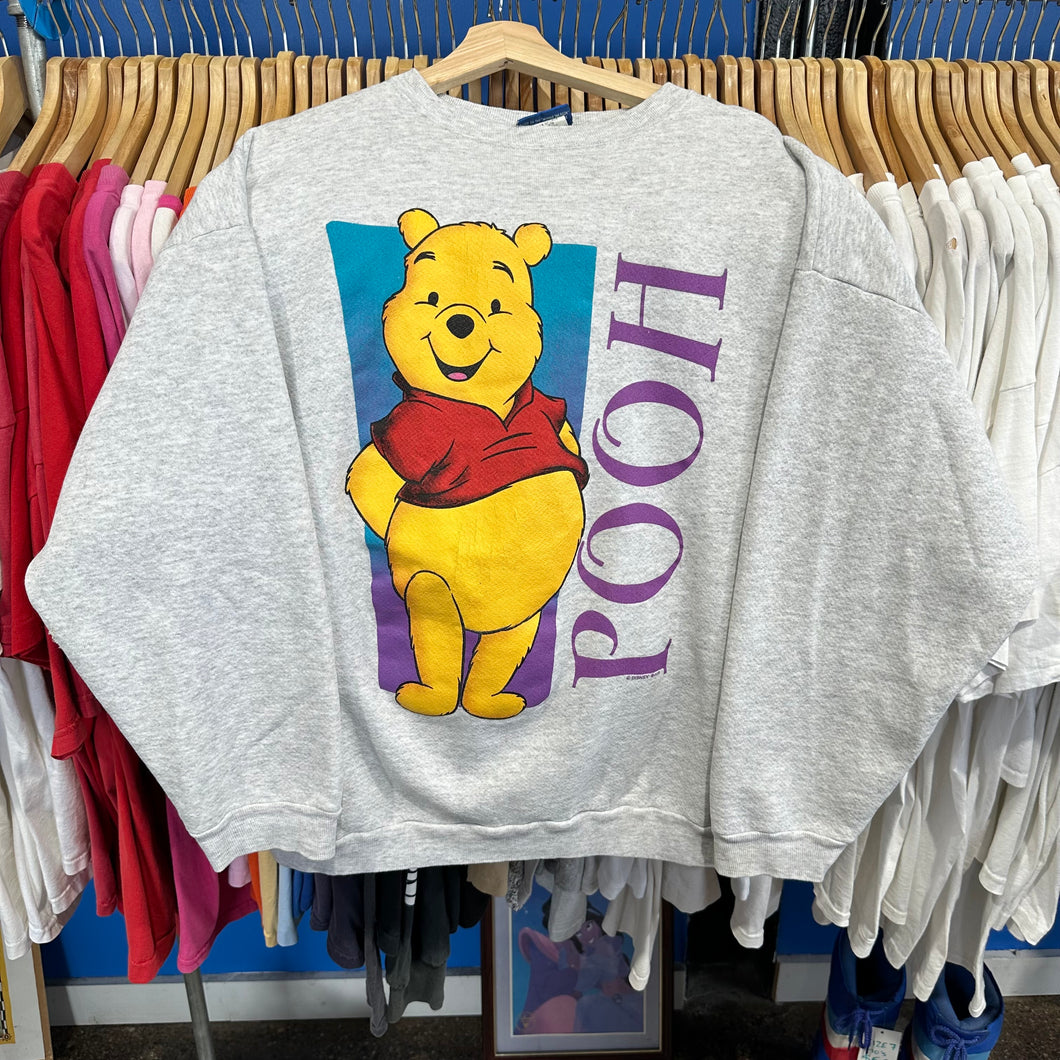 Pooh Gray Crewneck Sweatshirt
