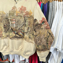 Load image into Gallery viewer, Fall Peasants Wrap Around Crewneck Sweatshirt
