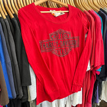 Load image into Gallery viewer, Harley Davidson Red Sparkle Long Sleeve

