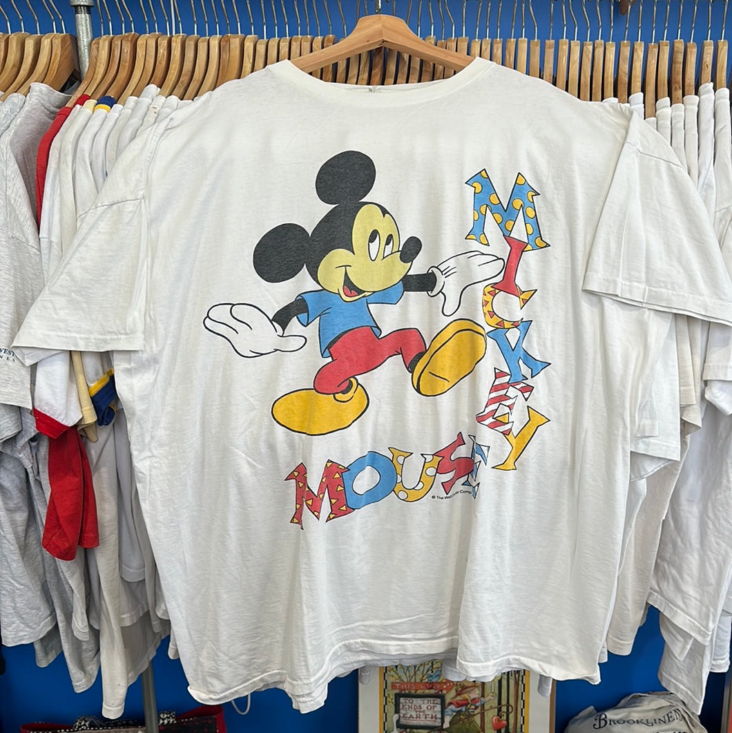 Mickey Mouse Crazy Letters