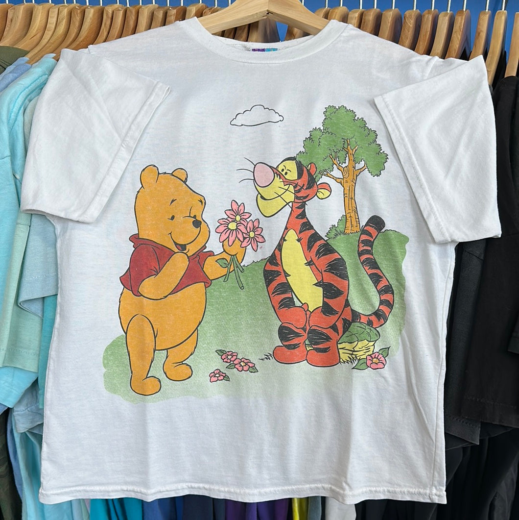 Pooh and Tigger Flowers T-Shirt
