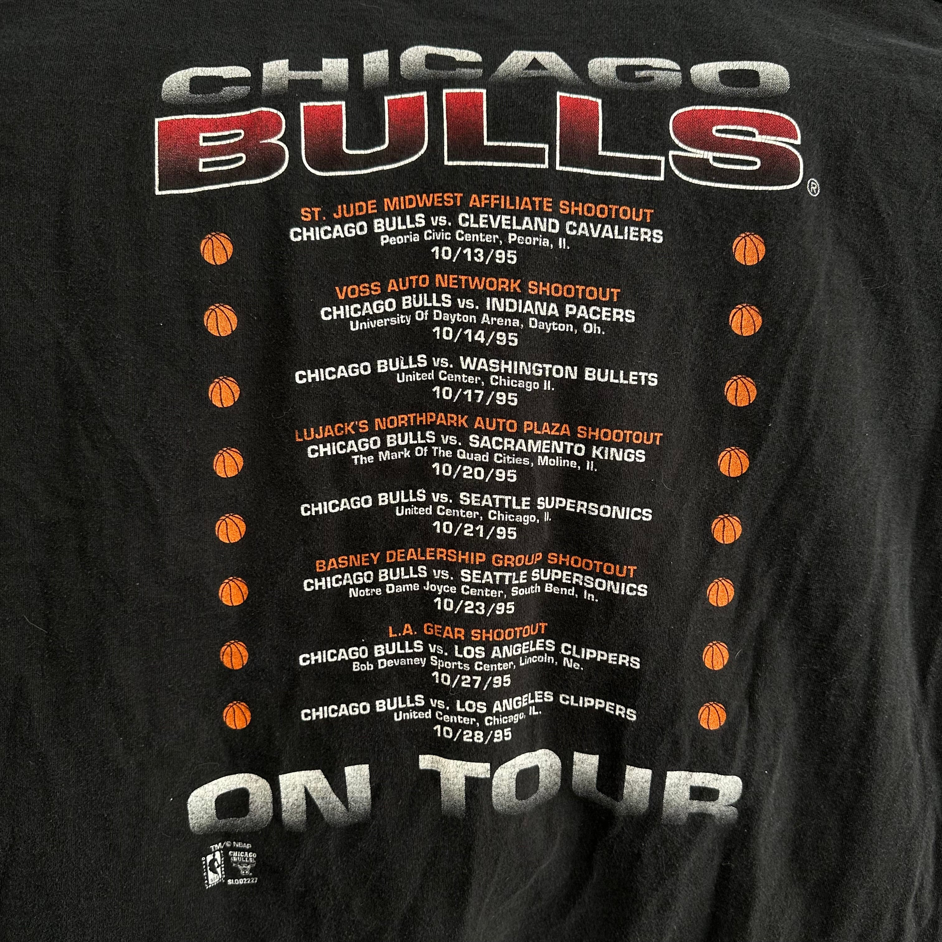 Chicago Bulls Preseason Tour T-Shirt