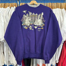 Load image into Gallery viewer, Garden Friends Collared Crewneck Sweatshirt
