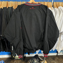 Load image into Gallery viewer, Black &amp; Red Champion Pullover Jacket
