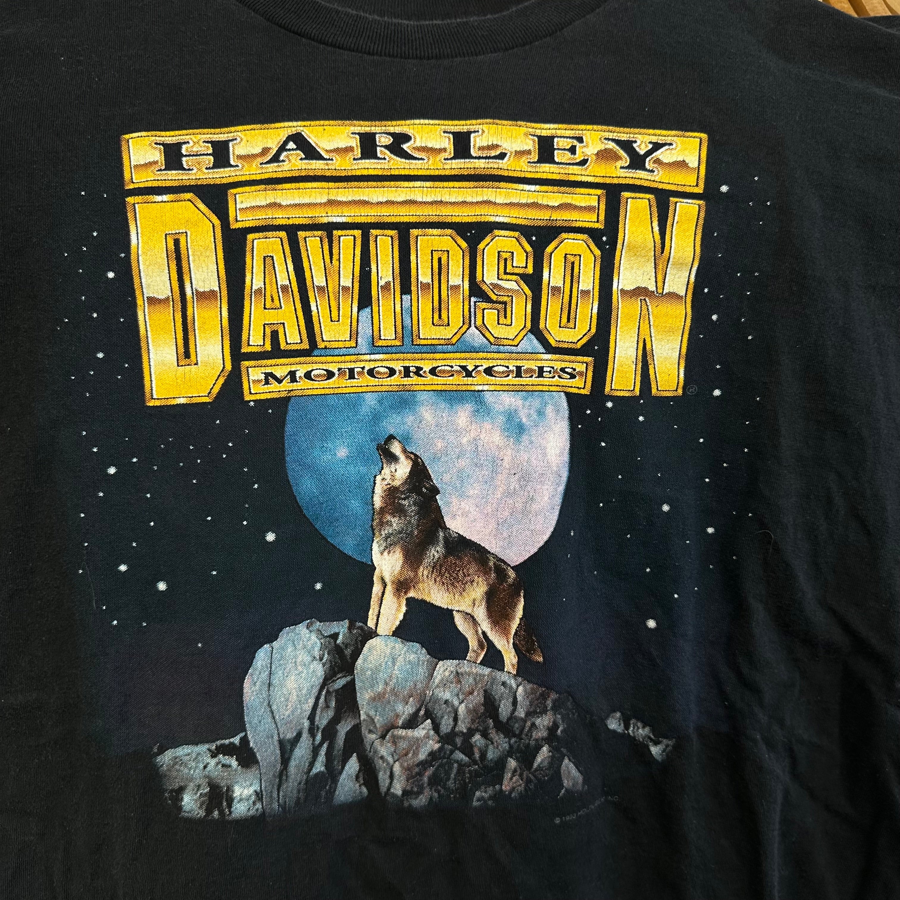 Harley Davidson Howling at the Moon Black Hills, Rapid City, SD T-Shirt