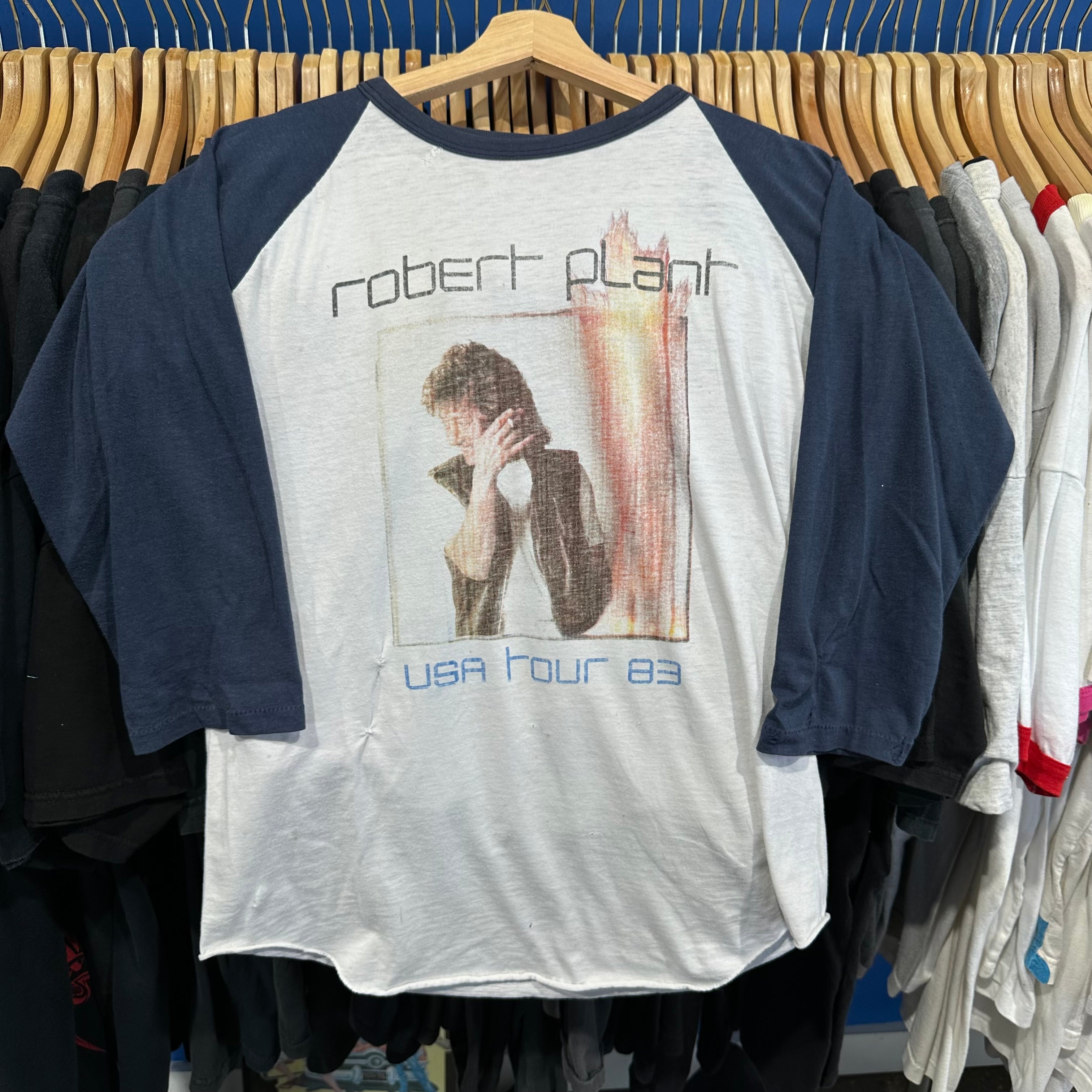 Robert Plant 1983 Tour Raglan T-Shirt