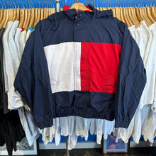 Load image into Gallery viewer, Tommy Hilfiger Hooded Windbreaker Jacket
