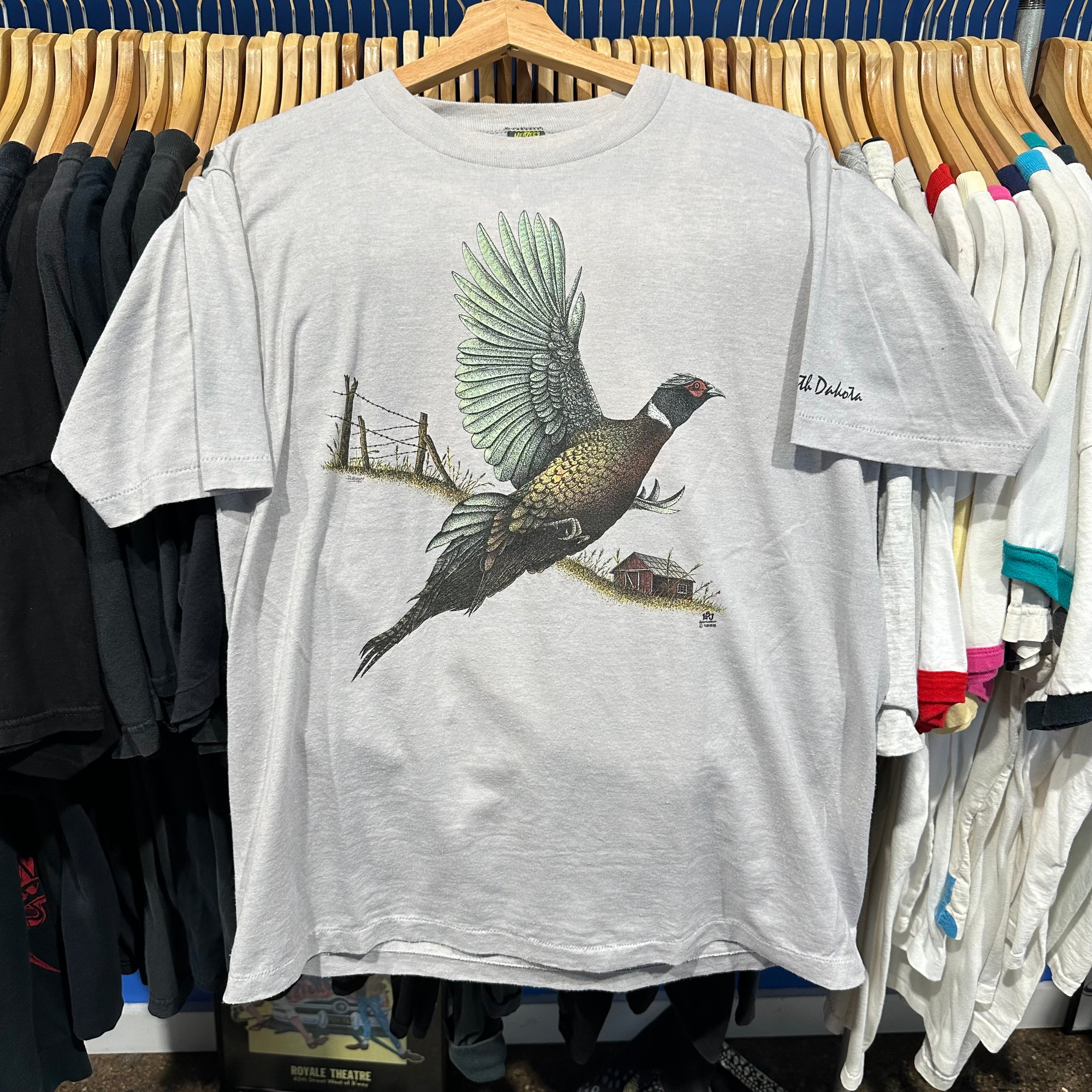Pheasant Gray/Purple T-Shirt