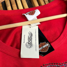 Load image into Gallery viewer, Harley Davidson Red Sparkle Long Sleeve
