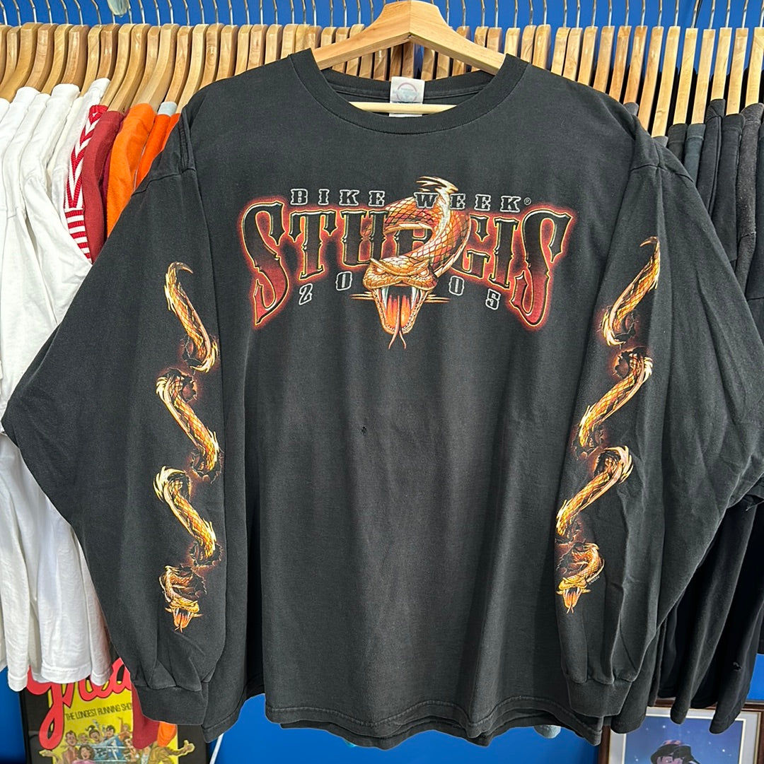 Sturgis Bike Week 04 Snake Long Sleeve T-Shirt