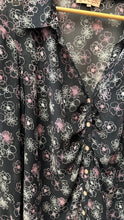 Load image into Gallery viewer, Trilogy Sheer Floral Print Femme Button-Up
