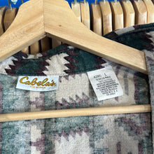 Load image into Gallery viewer, Cabela’s Patterned Button Up
