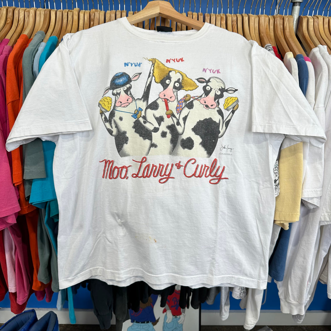 The Three Stooges Cow T-Shirt