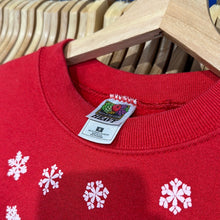 Load image into Gallery viewer, Skating Bears Holiday Scene Crewneck Sweatshirt
