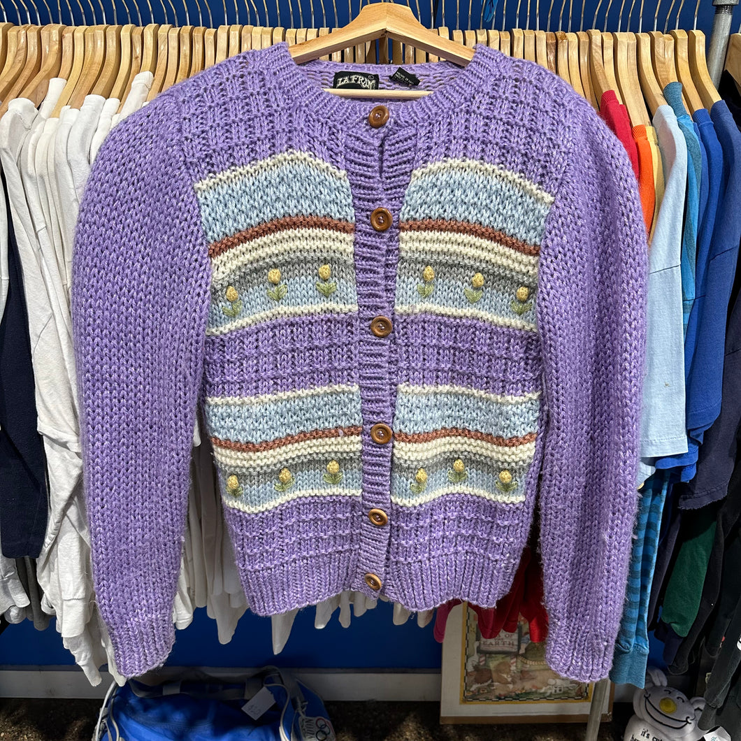 Pastel Knit Cardigan Sweater