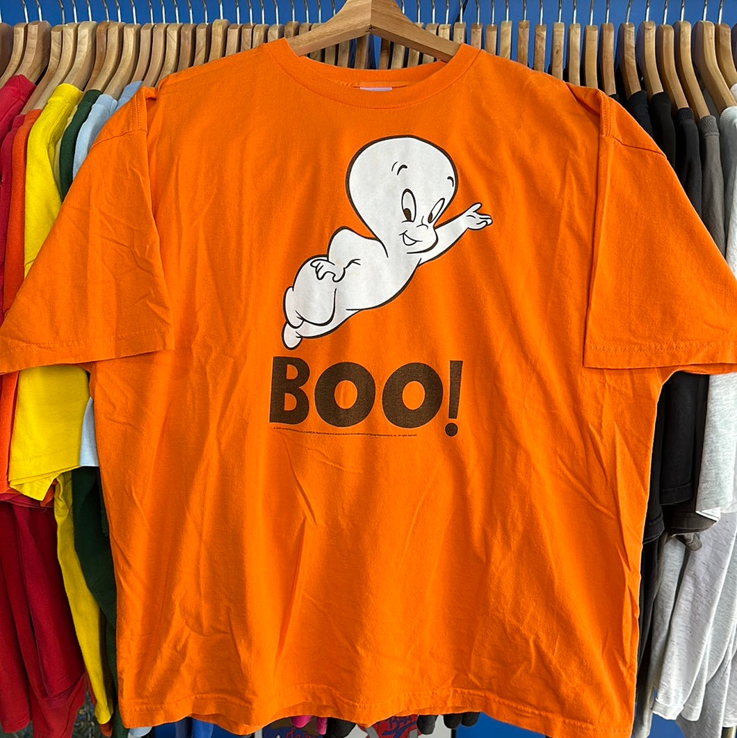 Casper Boo Orange Halloween T-Shirt