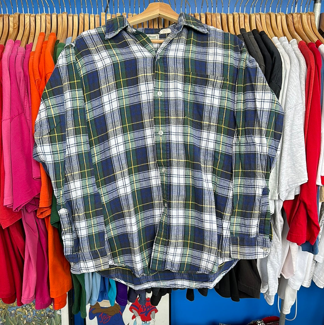L.L. Bean Plaid Flannel