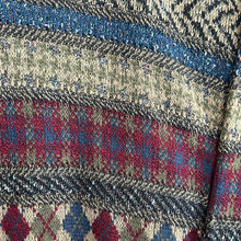 Load image into Gallery viewer, TSR Square Pattern Grandpa Sweater
