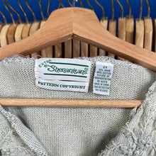 Load image into Gallery viewer, Pale Green Pearl Cardigan Sweater
