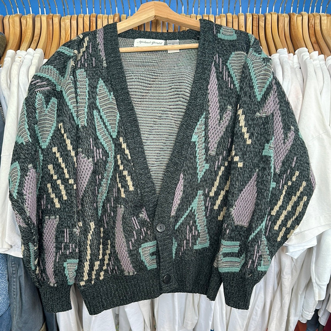 Michael Gerald Crazy Cardigan Sweater