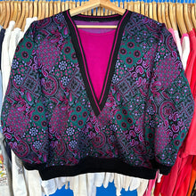 Load image into Gallery viewer, Paisley Pink Sweater
